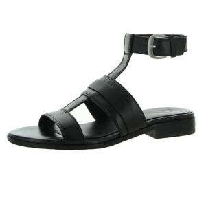 Naturalizer 27 Edit Elva Sandals, Black Leather, Women's